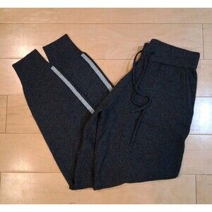 The Cashmere Project Joggers Gray 100% Cashmere Sweatpants Side Stripe XS